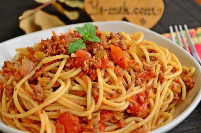 Bolonez Soslu Spagetti